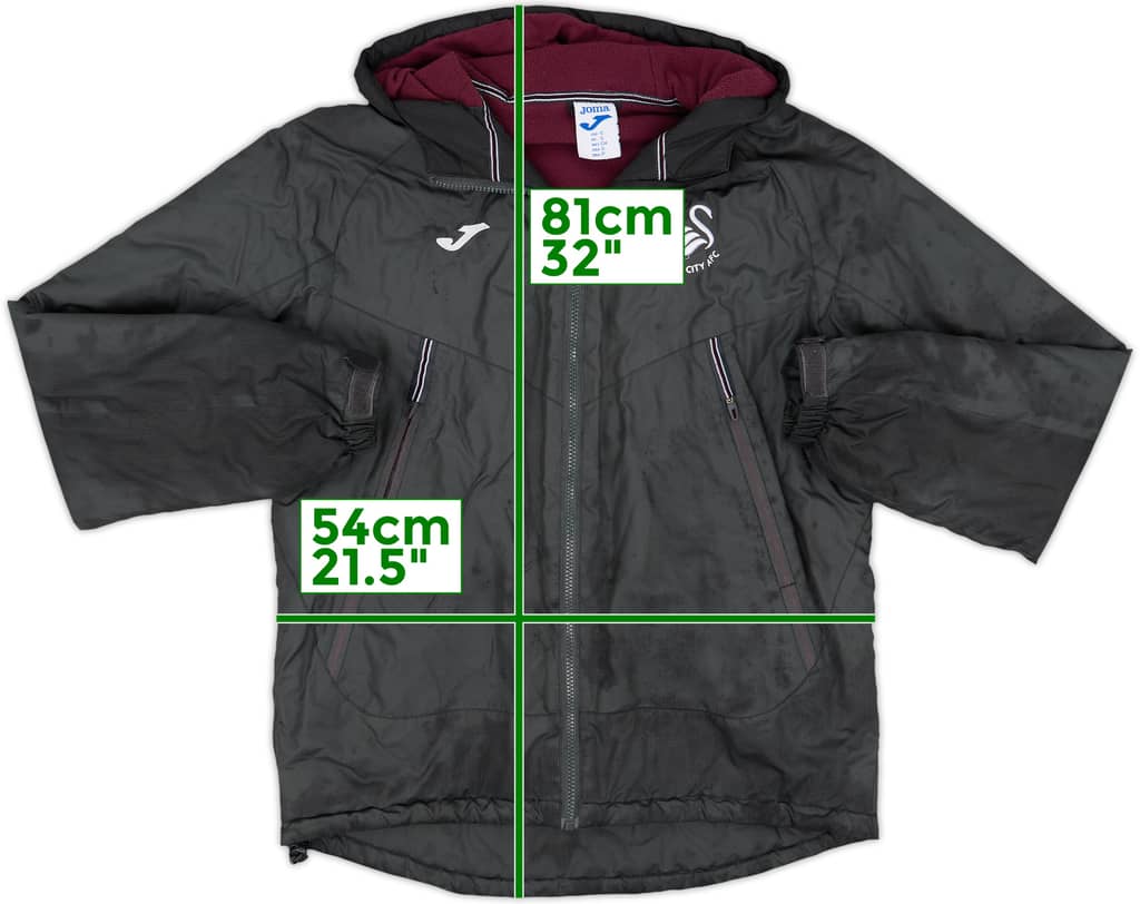 2020-21 Swansea City Joma Padded Bench Coat - 3/10 - (S)