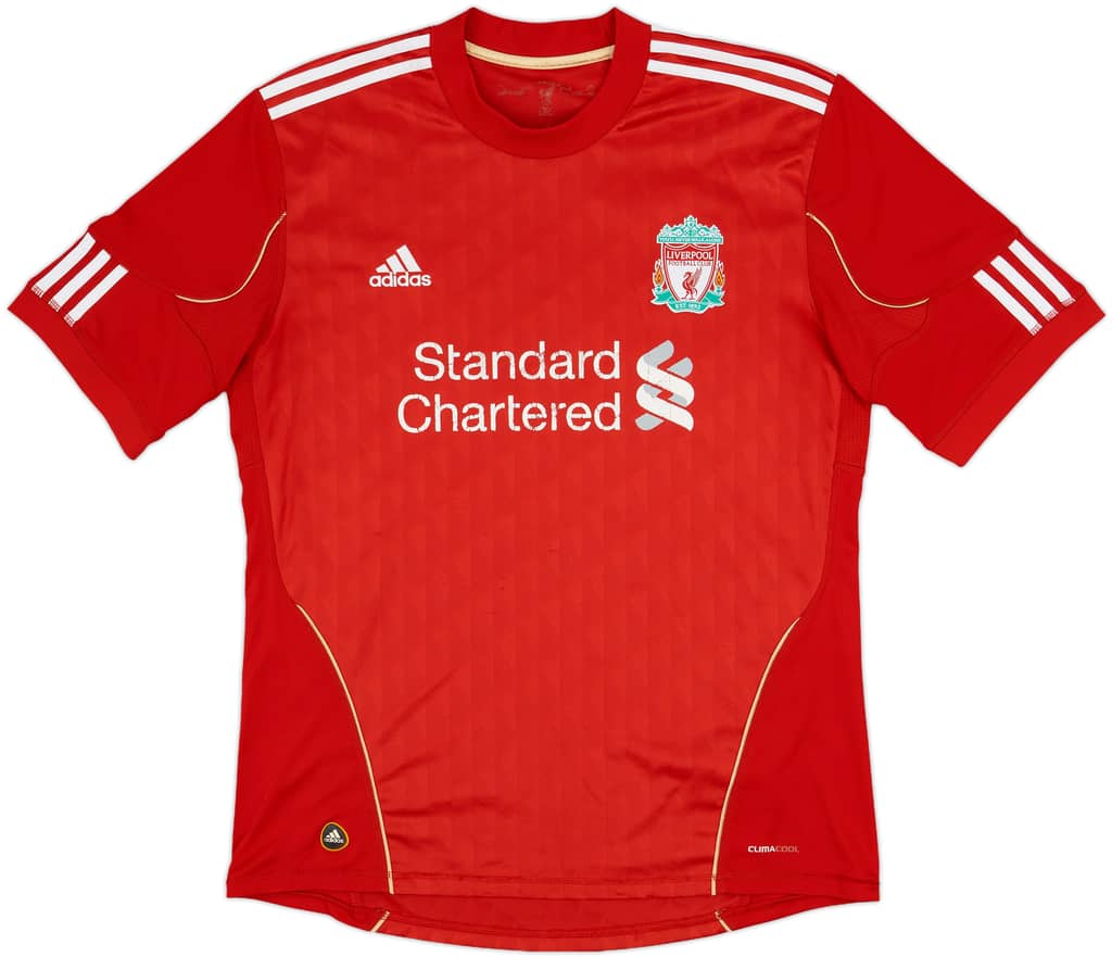 2010-12 Liverpool Home Shirt Suarez #7 - 5/10 - (L)