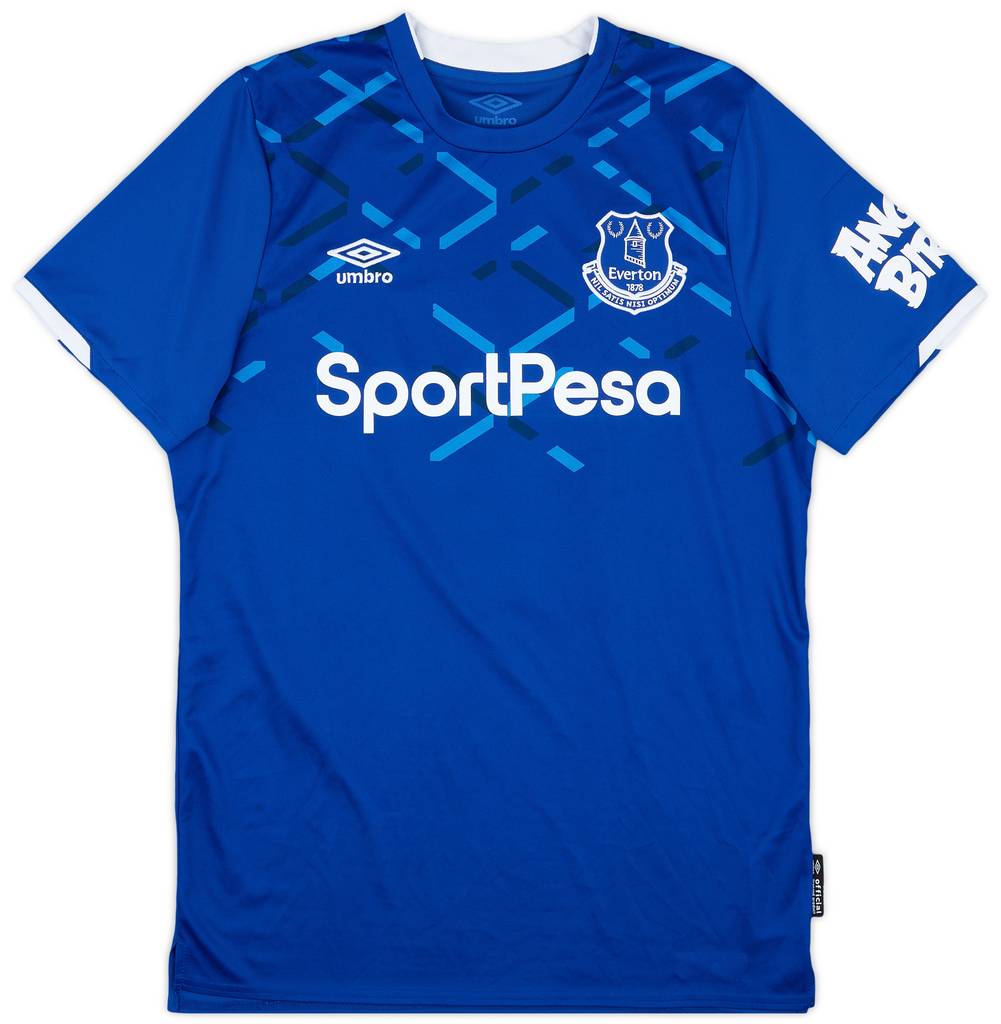 2019-20 Everton Home Shirt Baines #3 - 8/10 - (M)
