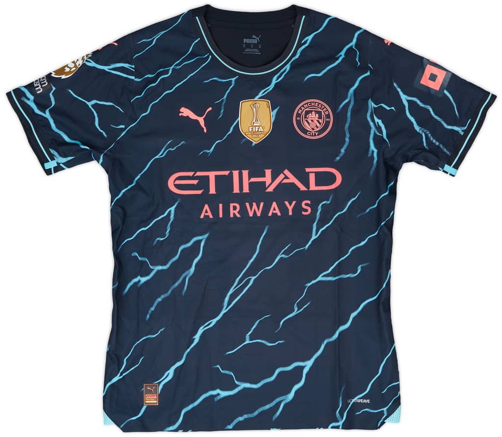 2023-24 Manchester City Match Issue Third Shirt Kovačić #8