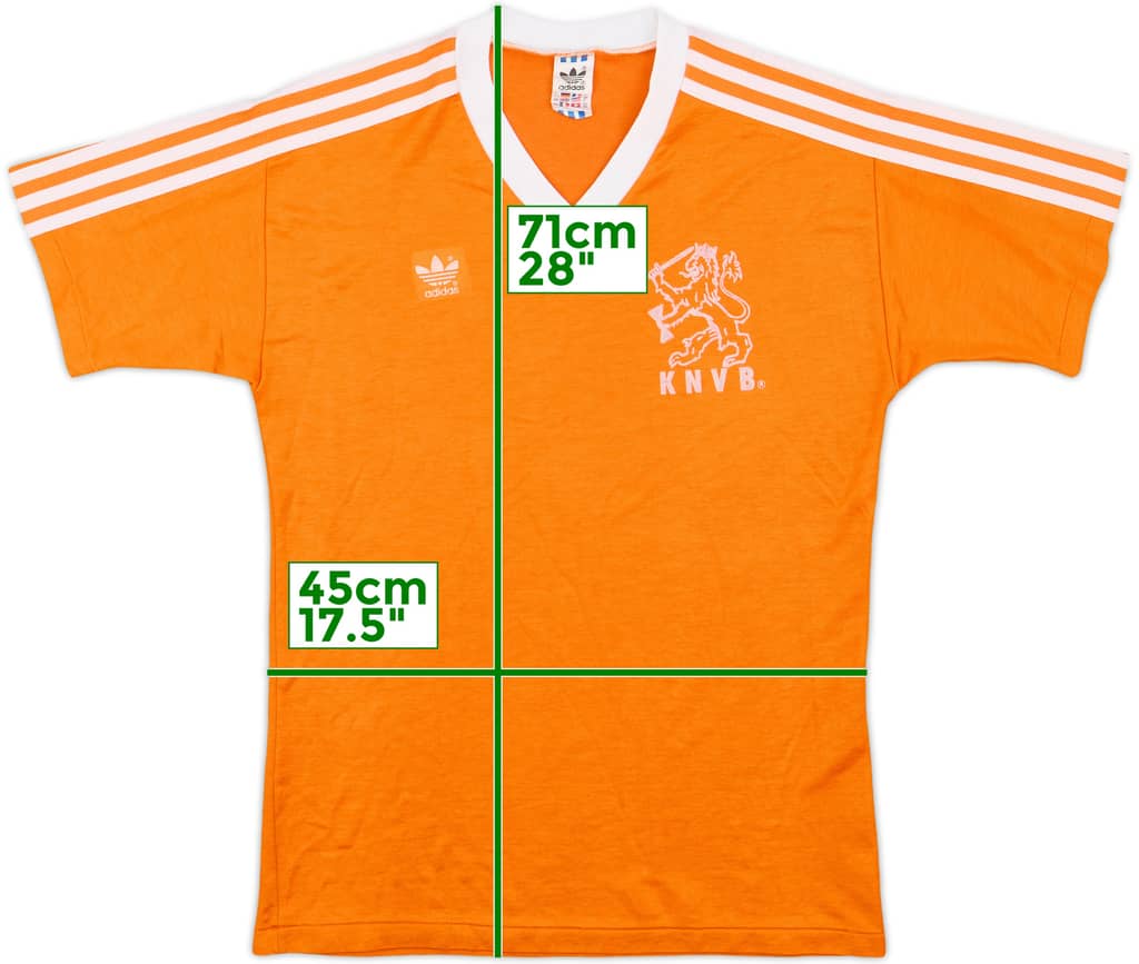 1988-90 Netherlands Centenary Home Shirt - 8/10 - (S)