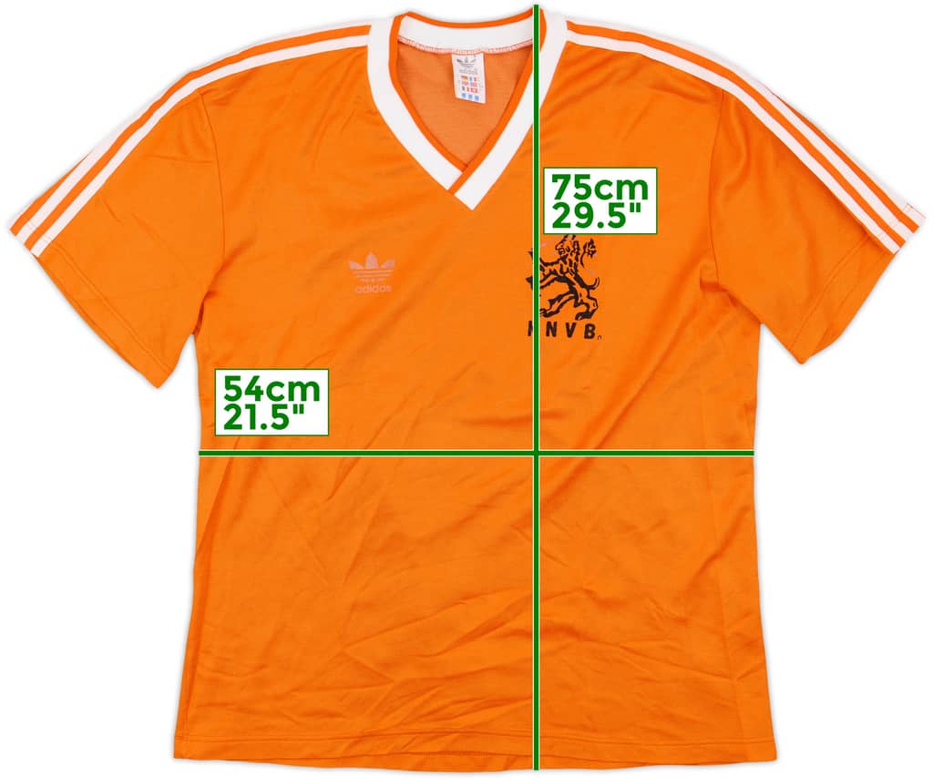 1985-88 Netherlands Home Shirt - 5/10 - (L)