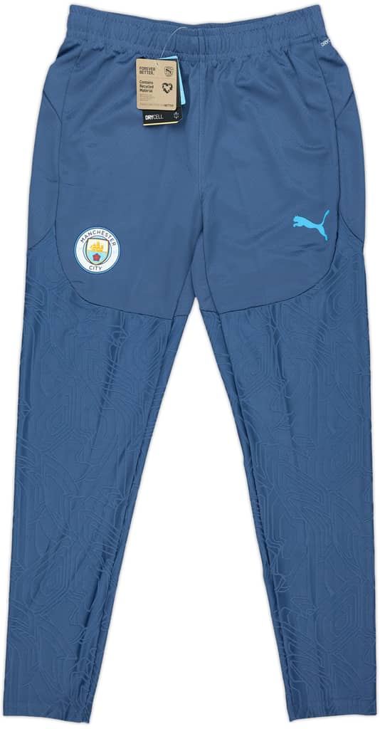 2024-25 Manchester City Player Issue Training Pants/Bottoms