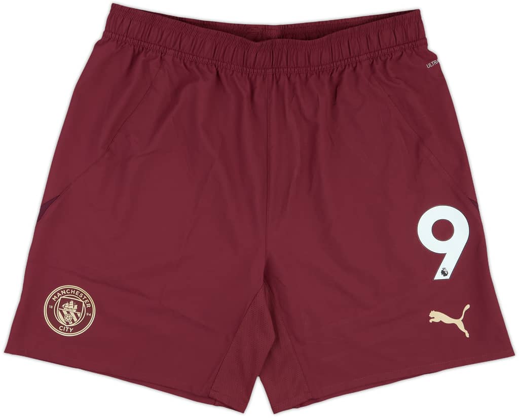 2024-25 Manchester City Match Issue Third Shorts #9 (Haaland)