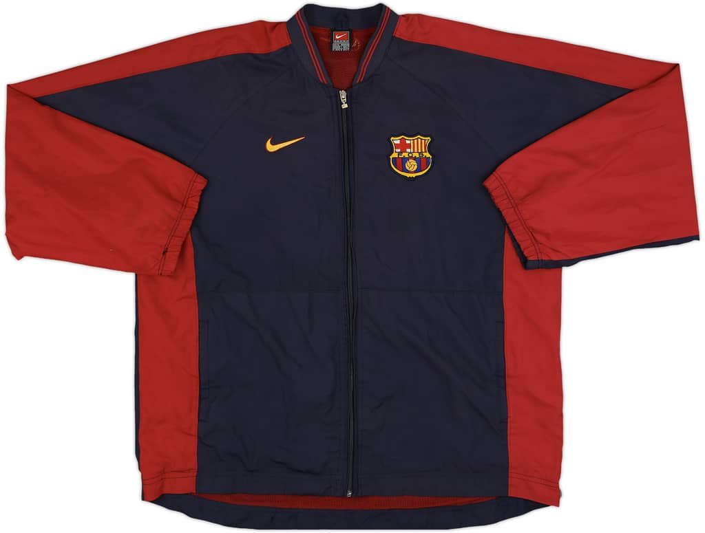 1999-00 Barcelona Nike Track Jacket - 8/10 - (XL)