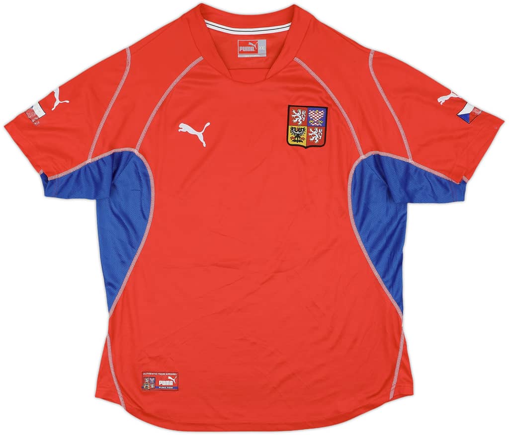 2002-04 Czech Republic Home Shirt - 8/10 - (XXL)