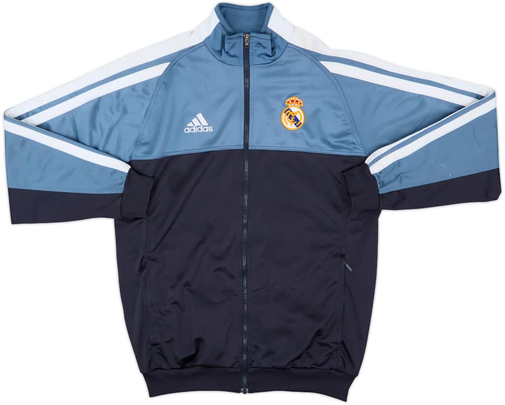 2001-02 Real Madrid adidas Track Jacket - 8/10 - (XL.Boys)