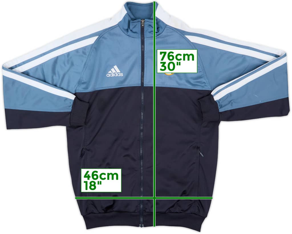2001-02 Real Madrid adidas Track Jacket - 8/10 - (XL.Boys)