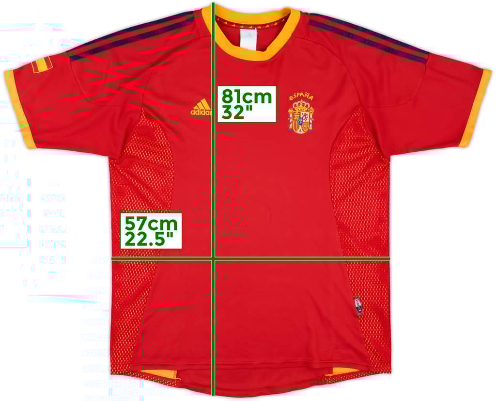 2002-04 Spain Home Shirt - 5/10 - (L)