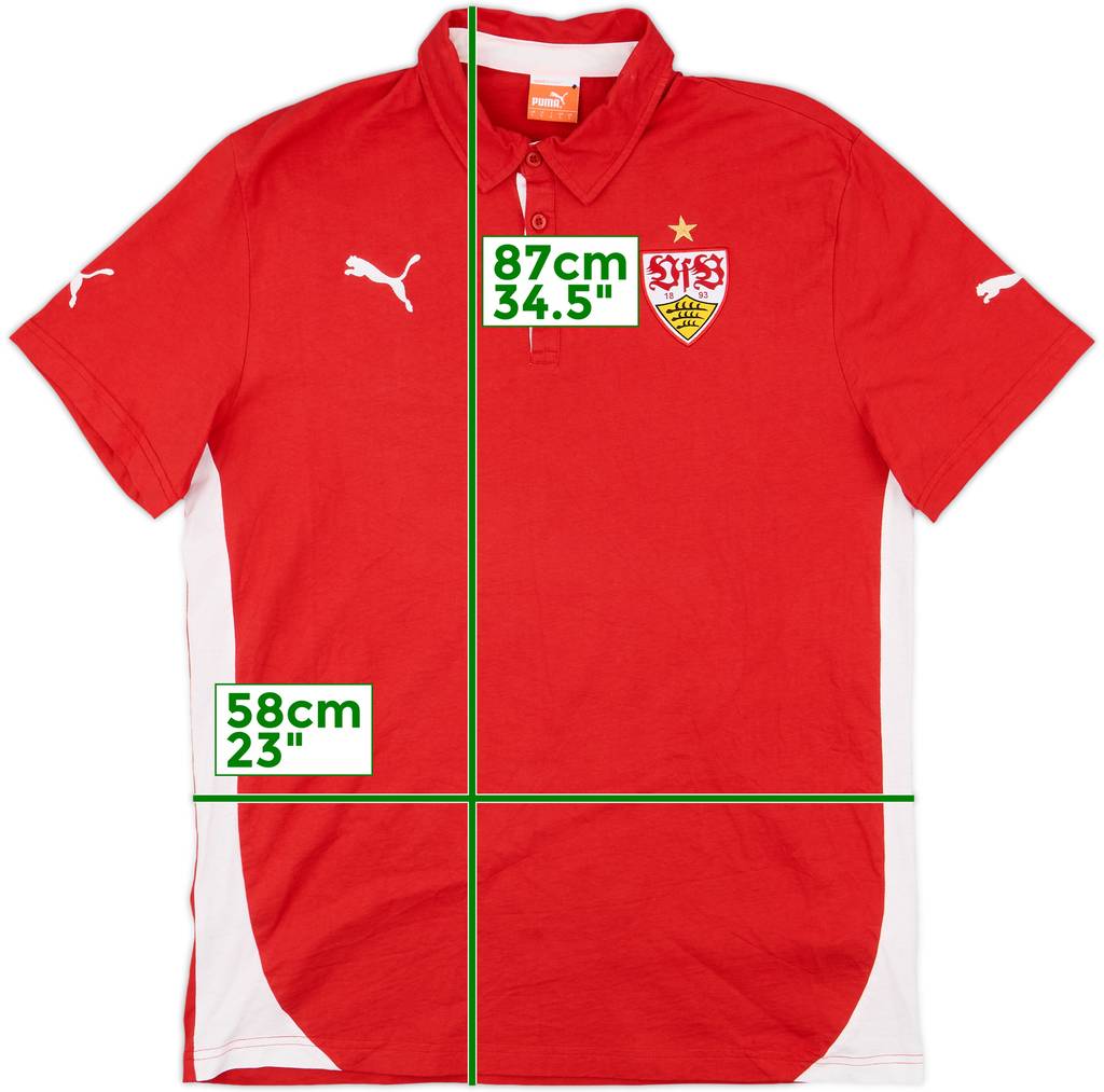2010-11 Stuttgart Puma Polo Shirt - 9/10 - (L)