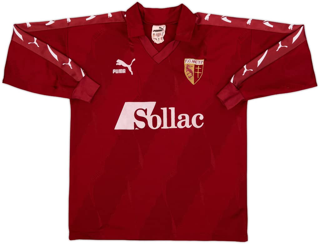 1994-95 Metz Home L/S Shirt - 9/10 - (S)