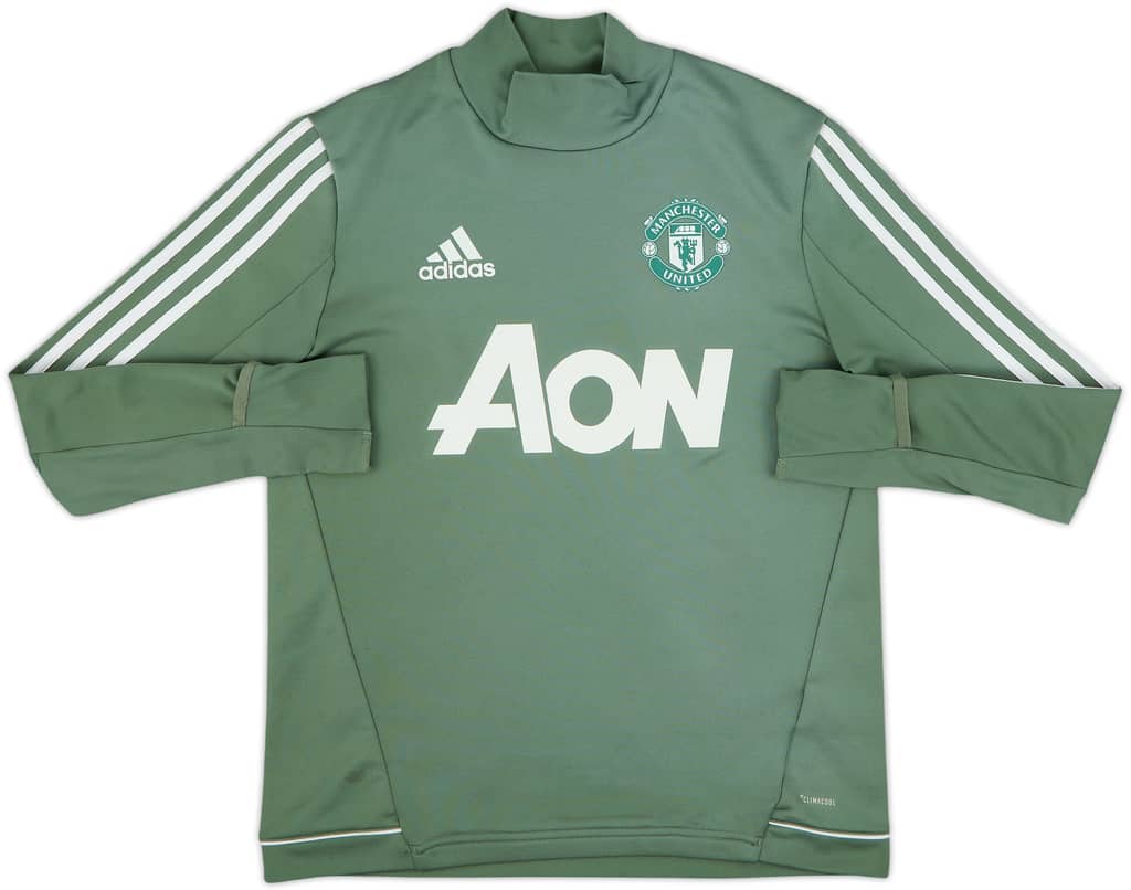 2017-18 Manchester United adidas Drill Top - 6/10 - (L.Boys)