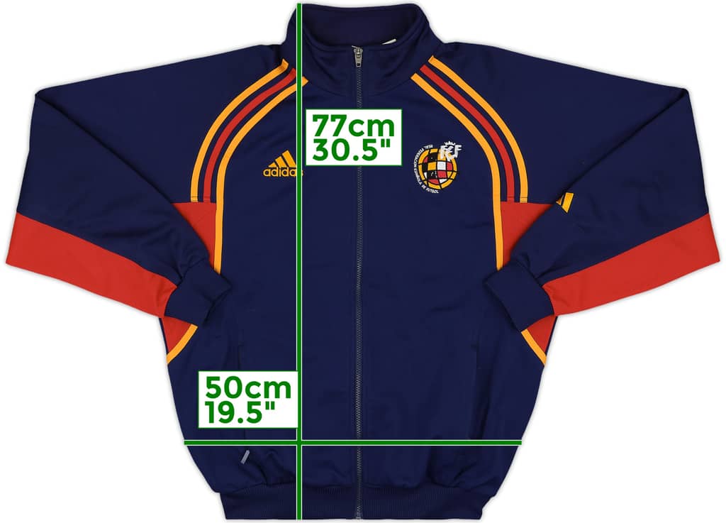 1999-00 Spain adidas Track Jacket - 8/10 - (M)