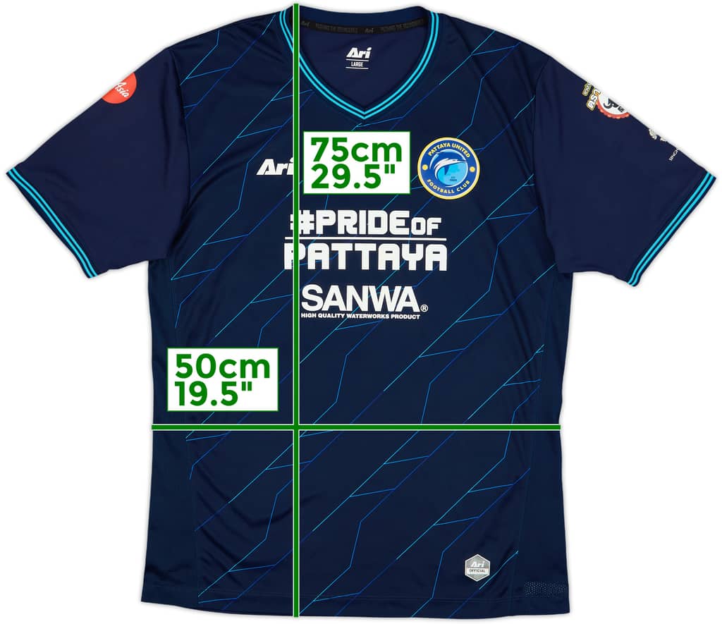 2018 Pattaya United Home Shirt - 10/10 - (L)