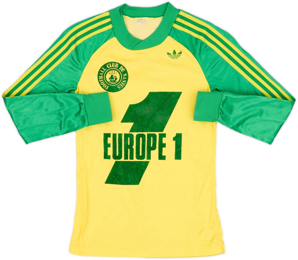 1978-79 Nantes Home L/S Shirt - 9/10 - (M.Boys)