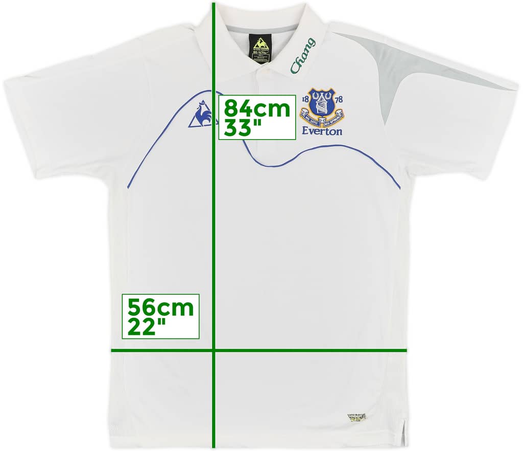 2011-12 Everton Le Coq Sportif Polo Shirt - 8/10 - (L)