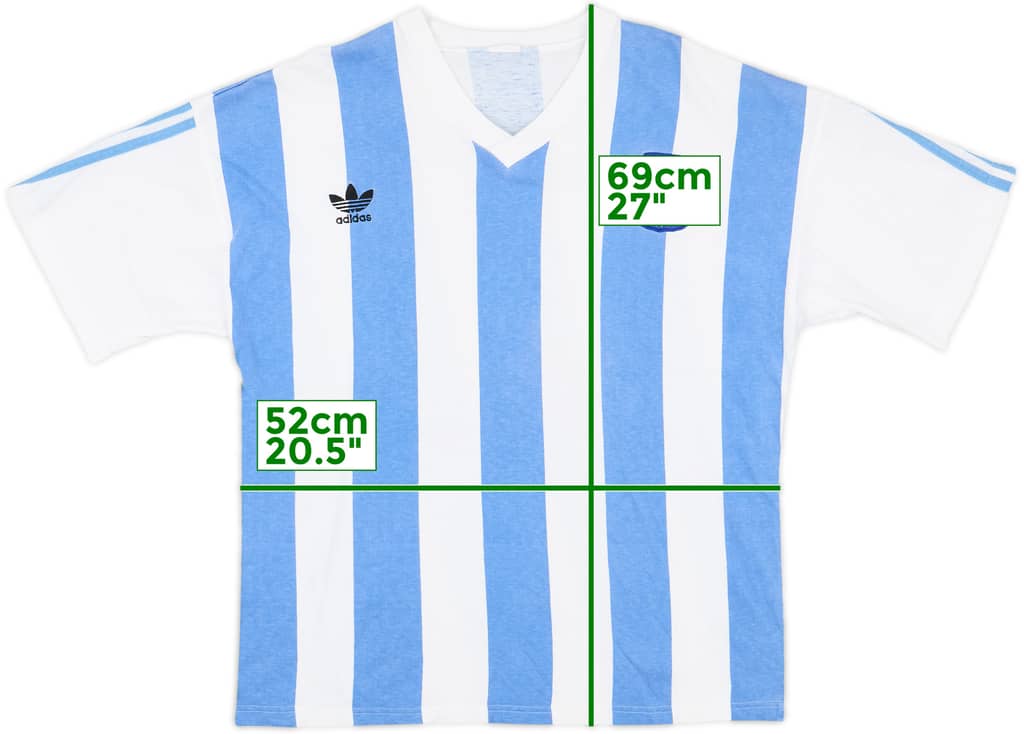 1991 Argentina Home Shirt - 9/10 - (L)