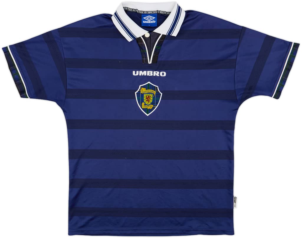 1998-00 Scotland Home Shirt - 8/10 - (L)