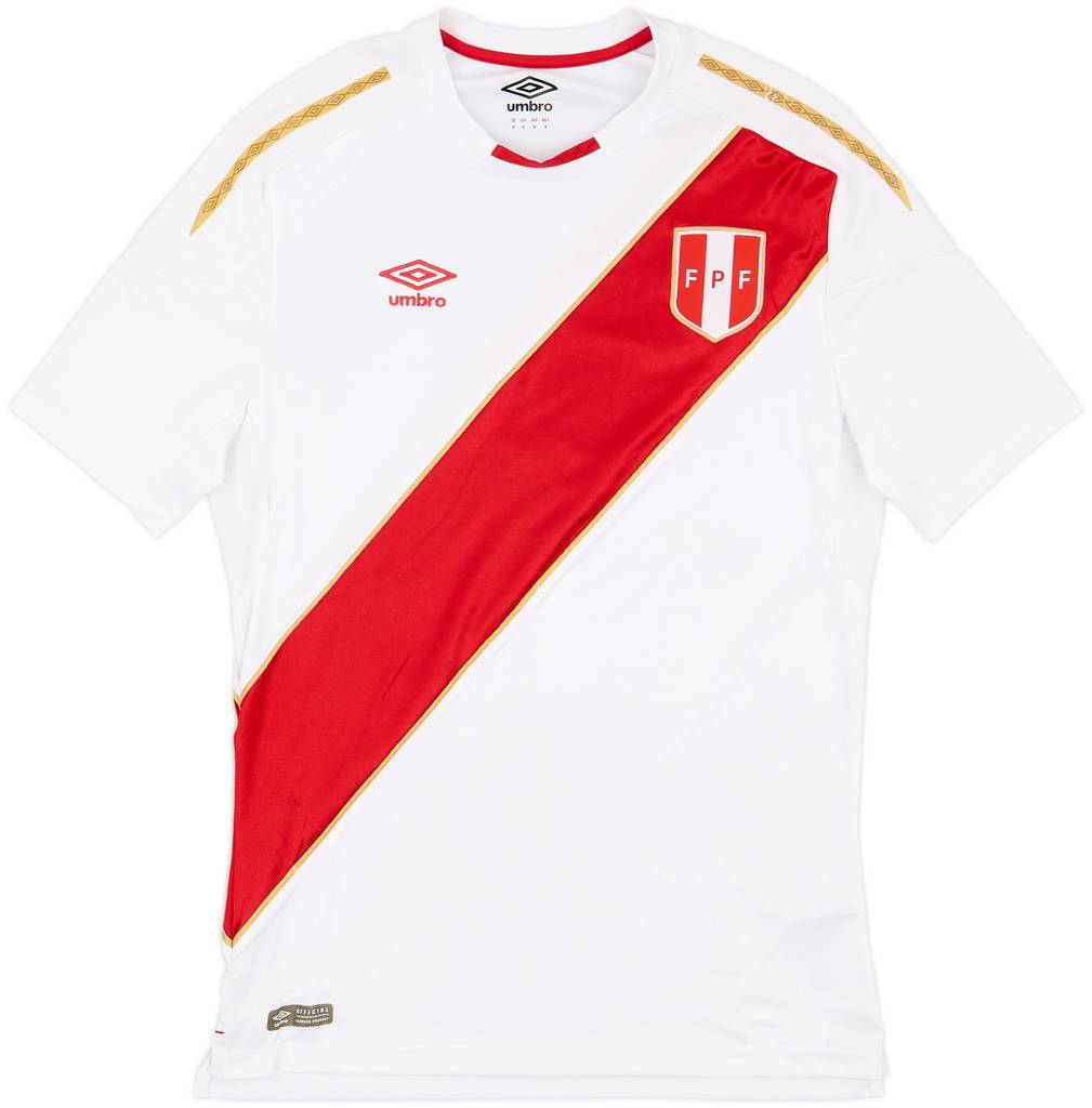 2018 Peru Home Shirt - 7/10 - (M)