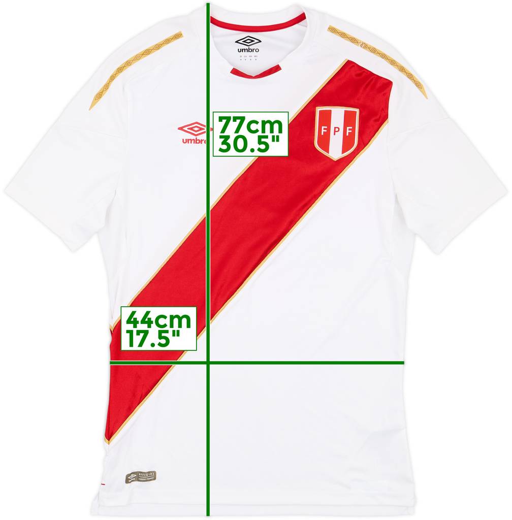 2018 Peru Home Shirt - 7/10 - (M)