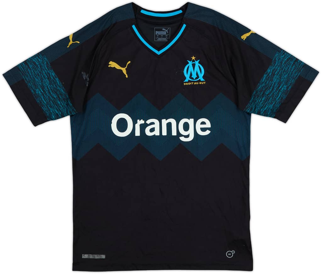 2018-19 Olympique Marseille Away Shirt - 4/10 - (S)
