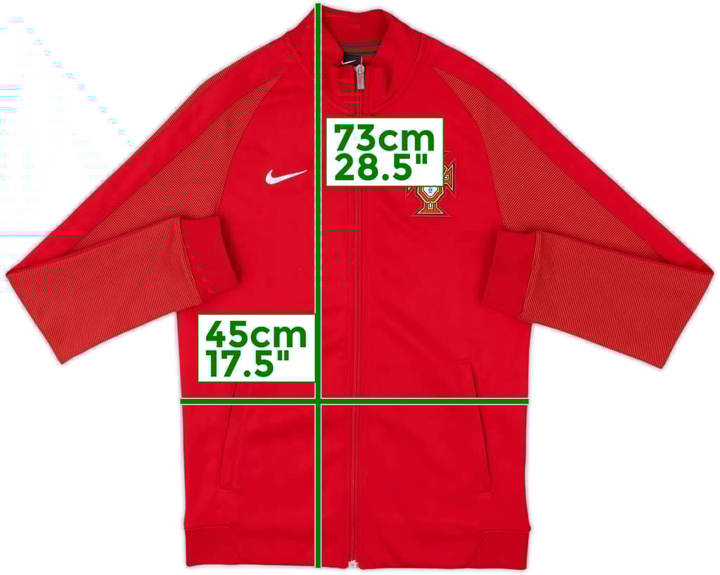 2016-17 Portugal Nike Track Jacket - 8/10 - (S)