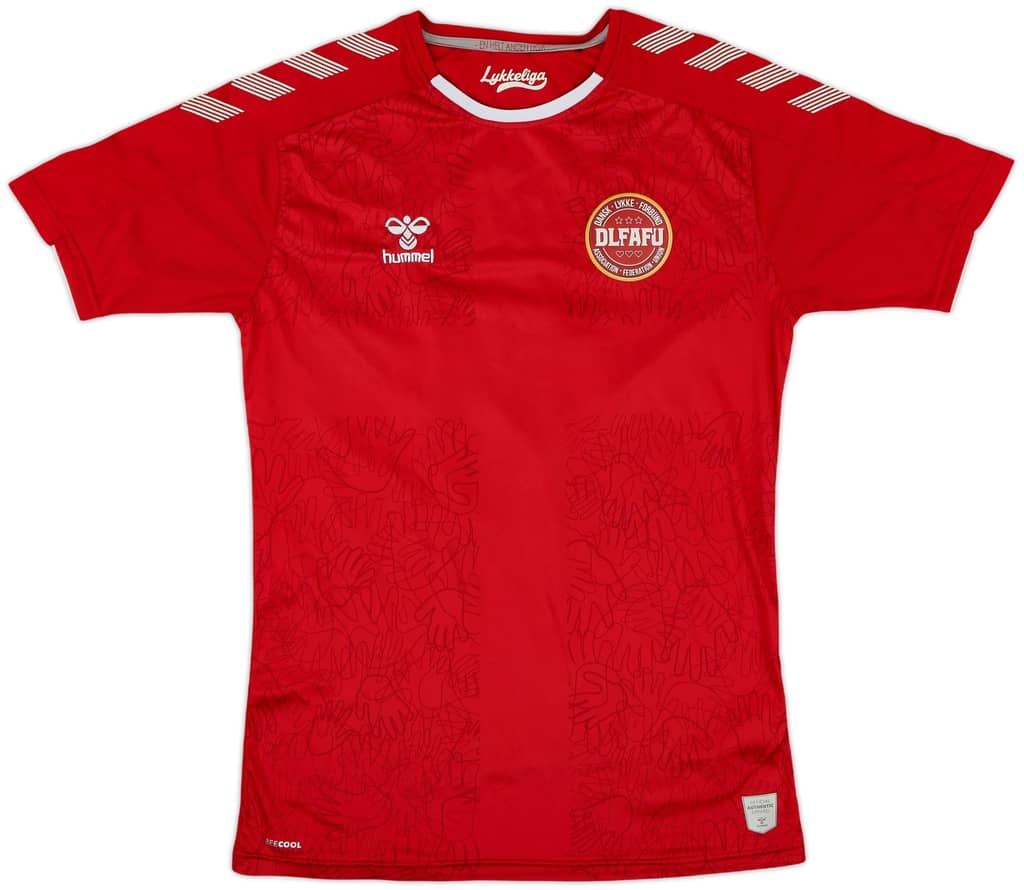 2019 Denmark Handball LykkeLiga Home Shirt Villads #10 - 7/10 - (S)