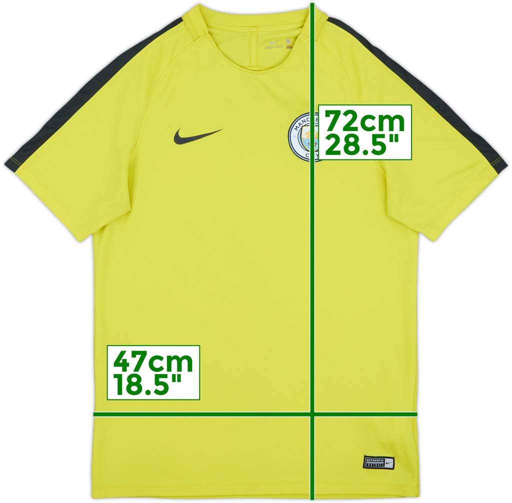 2017-18 Manchester City Nike Training Shirt - 6/10 - (M)