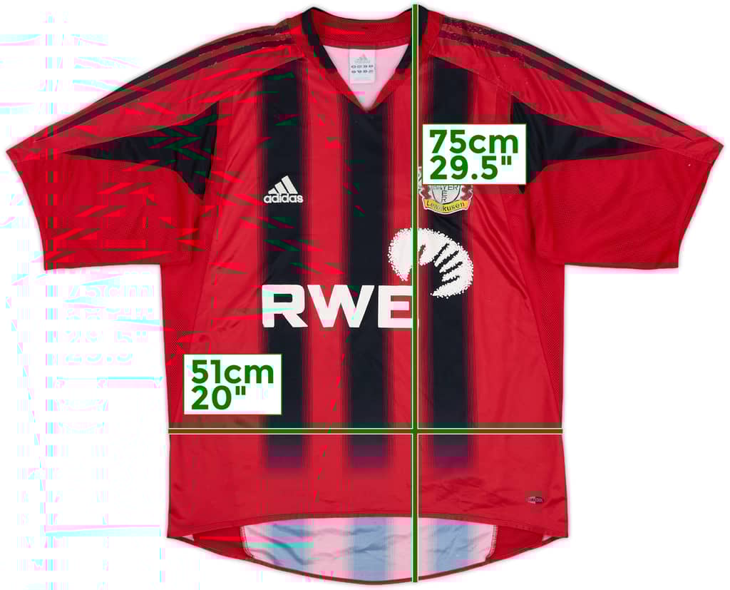 2004-06 Bayer Leverkusen Home Shirt - 5/10 - (M)