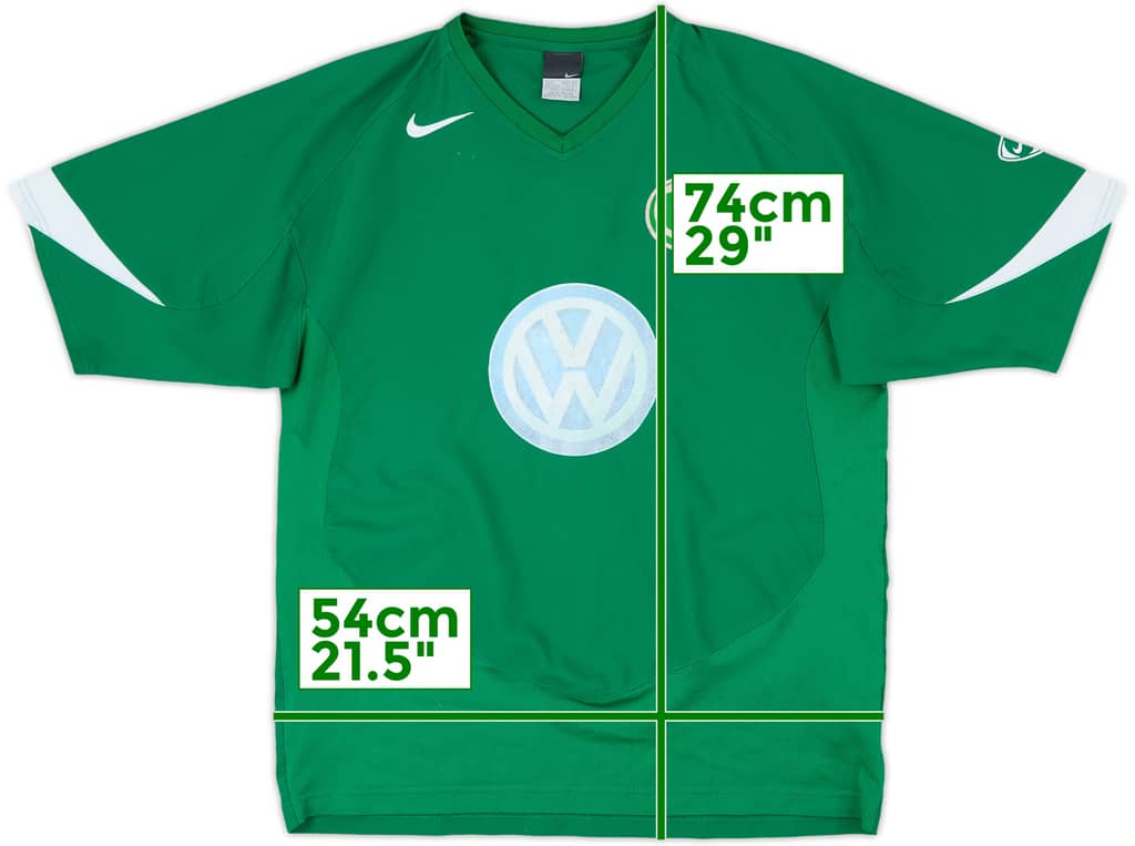 2005-06 Wolfsburg Home Shirt - 4/10 - (L)