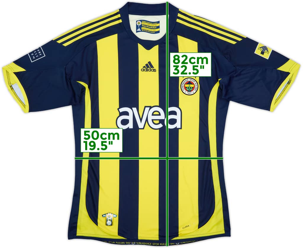 2009-10 Fenerbahce Home Shirt - 9/10 - (L)
