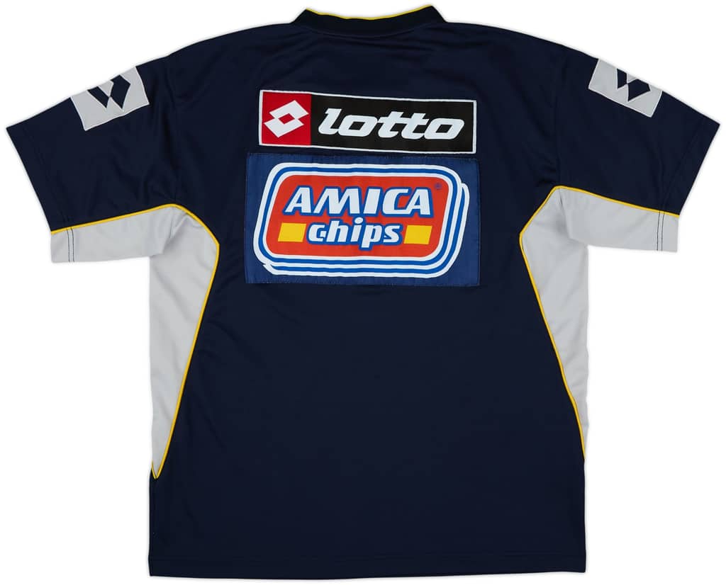 2001-02 Hellas Verona Lotto Training Shirt - 8/10 - (XL)