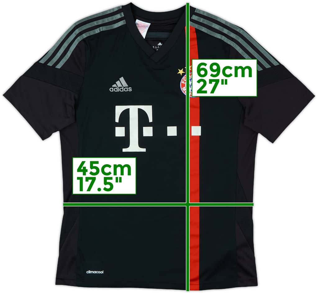 2014-15 Bayern Munich Third Shirt - 7/10 - (XL.Boys)