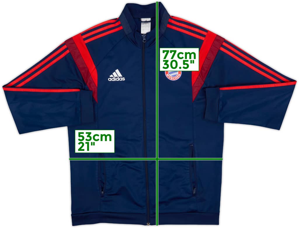 2014-15 Bayern Munich adidas Track Jacket - 5/10 - (M)