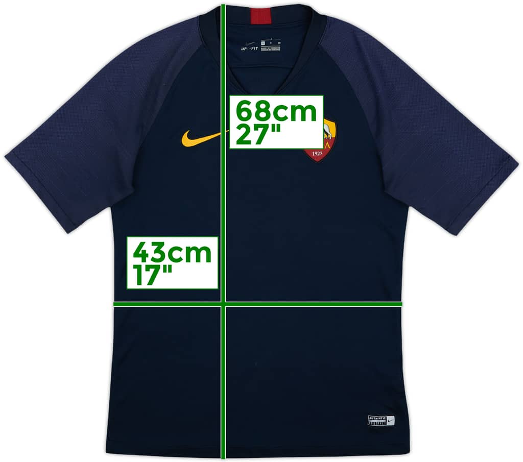 2019-20 Roma Nike Training Shirt - 7/10 - (S)