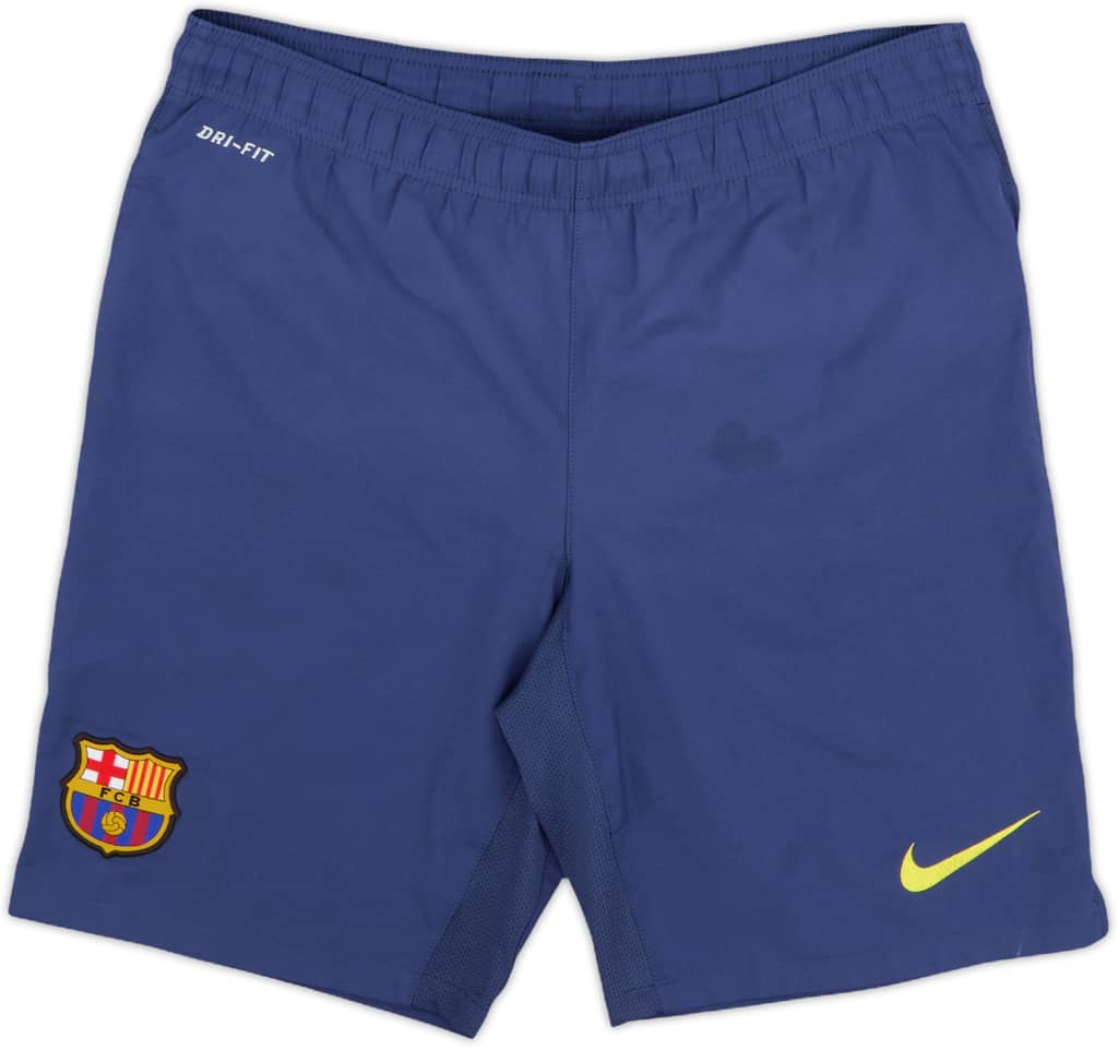2013-14 Barcelona Home Shorts - 5/10 - (S)