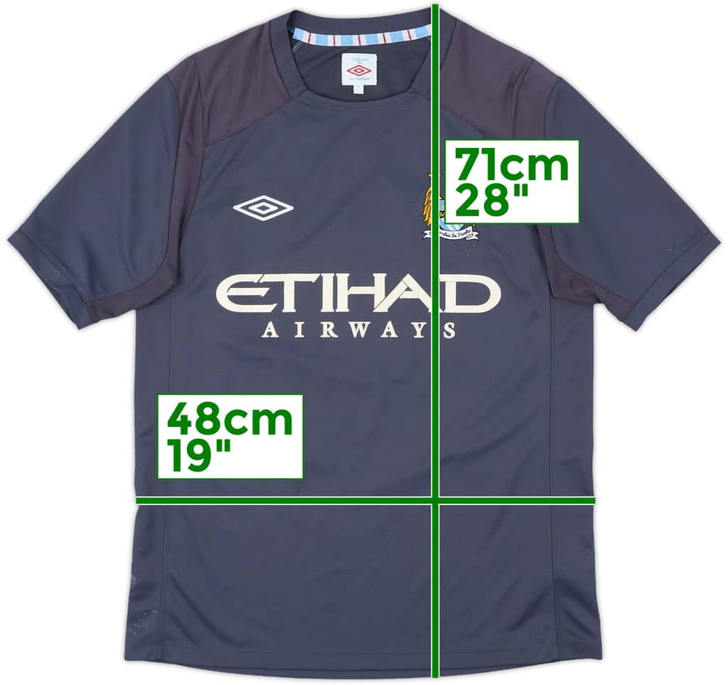 2010-11 Manchester City Umbro Training Shirt - 6/10 - (S)