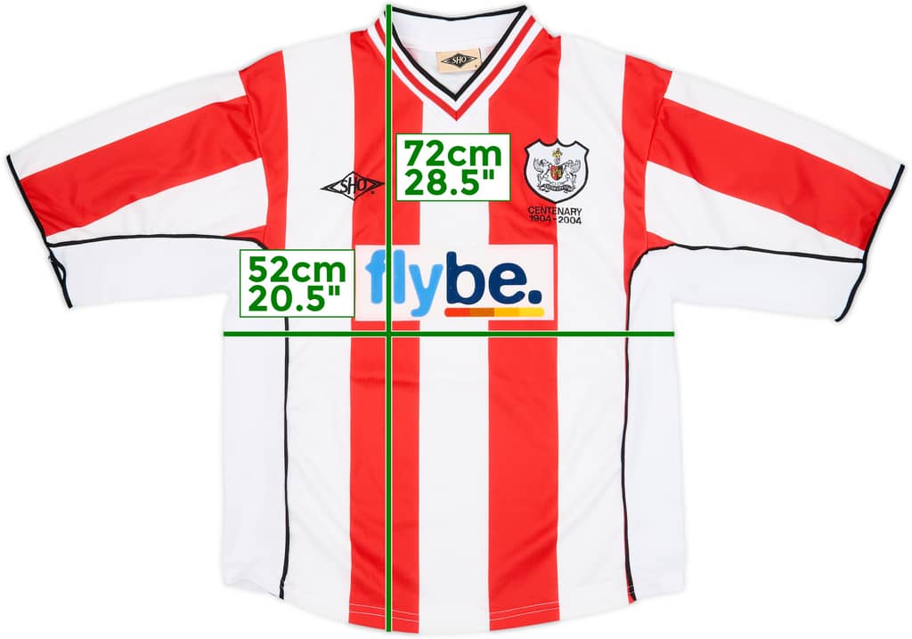 2003-05 Exeter City Home Shirt - 9/10 - (S)