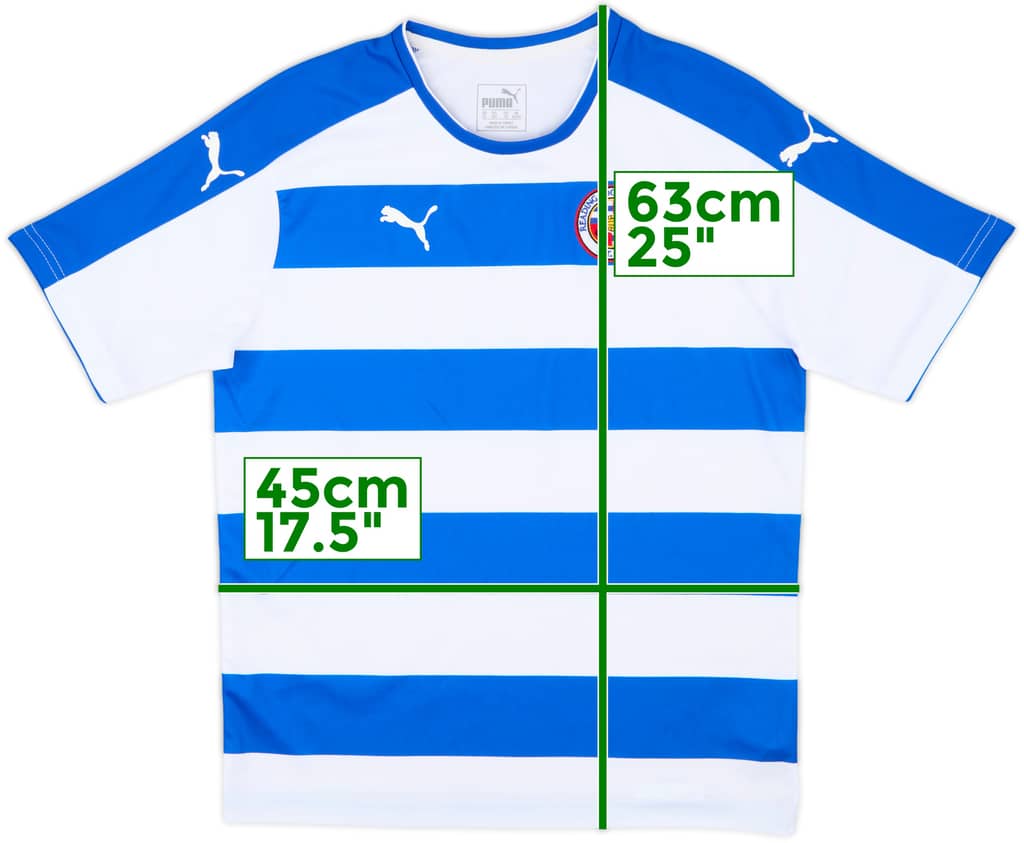 2015-16 Reading Home Shirt - 10/10 - (XL.Boys)