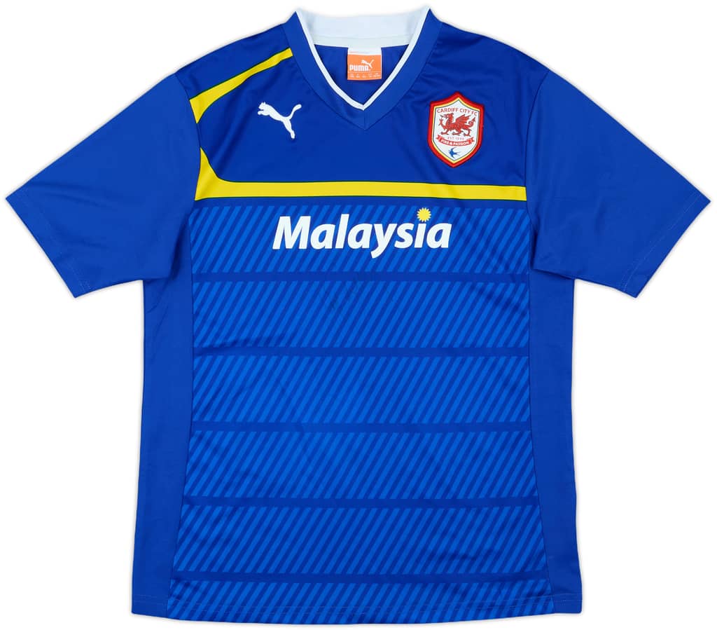 2012-13 Cardiff Away Shirt - 9/10 - (XL.Boys)