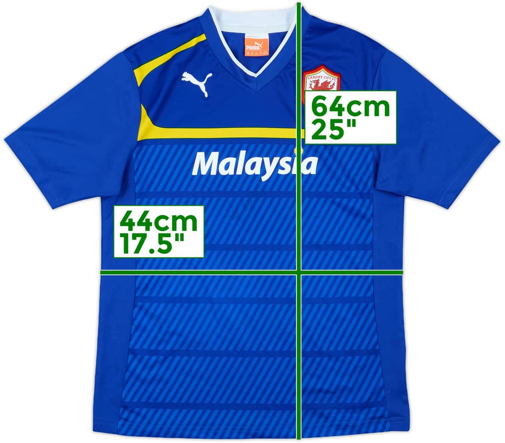 2012-13 Cardiff Away Shirt - 9/10 - (XL.Boys)