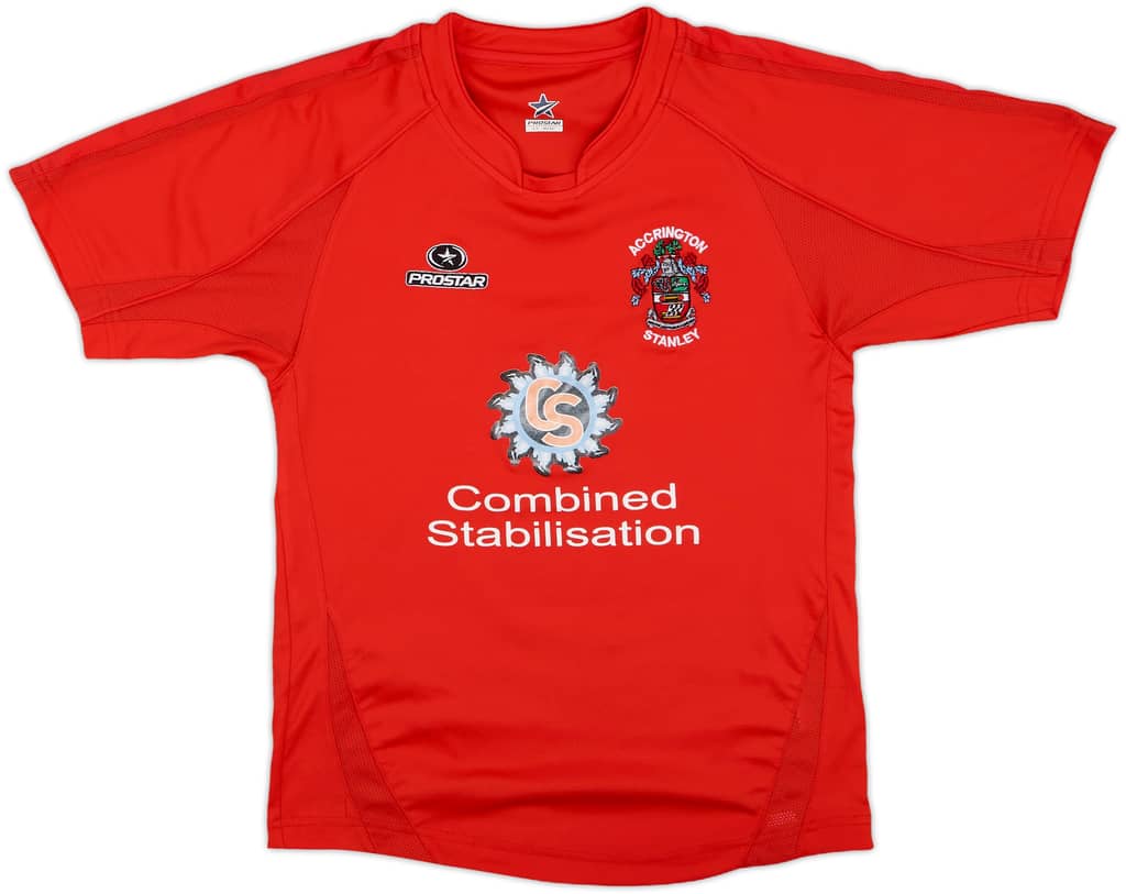 2008-09 Accrington Stanley Home Shirt - 8/10 - (L.Boys)