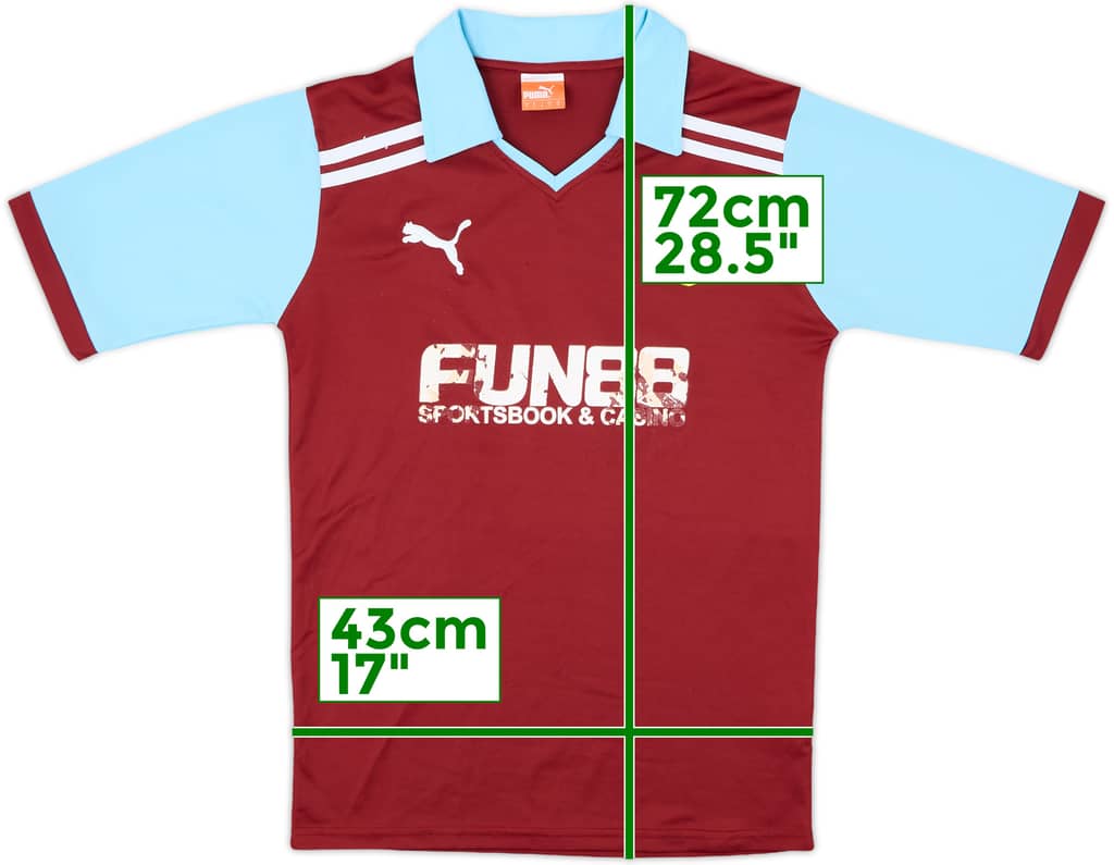2011-12 Burnley Home Shirt - 4/10 - (S)