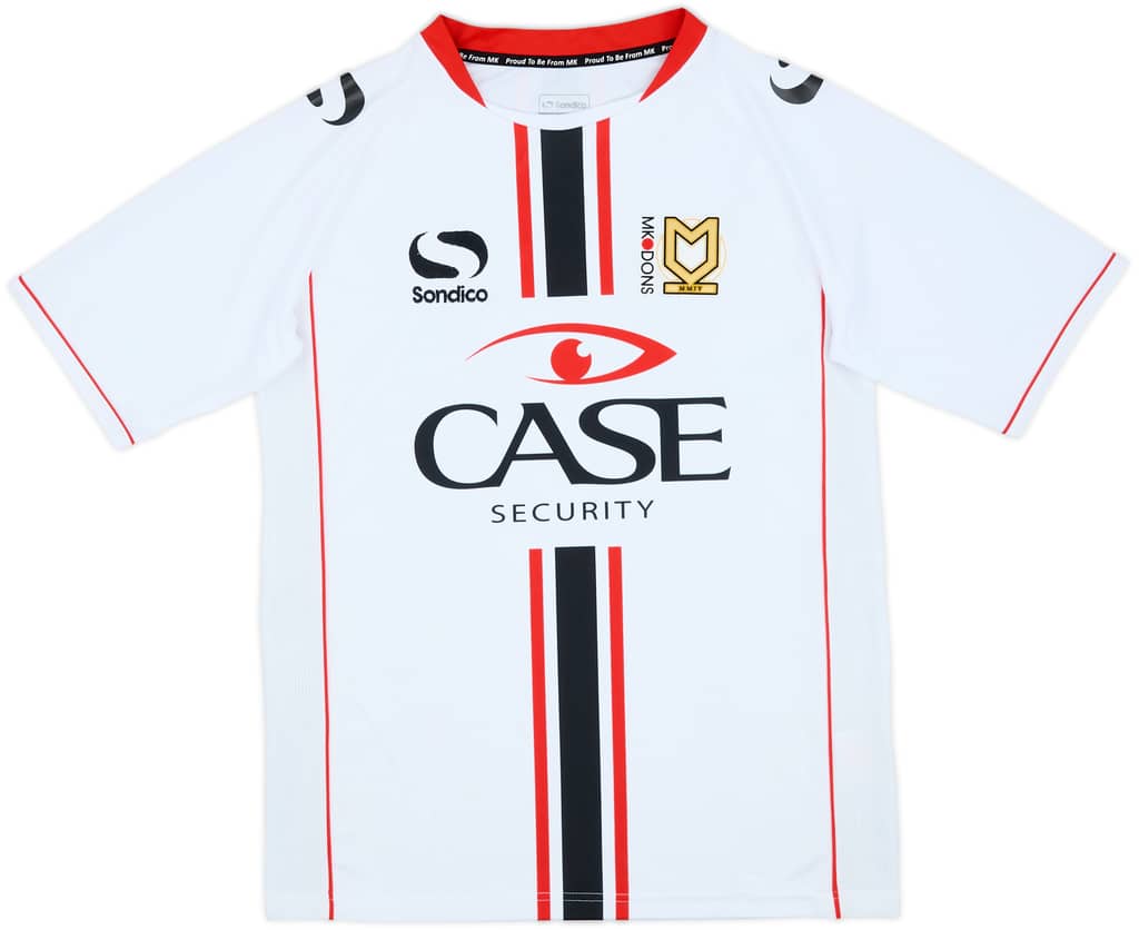 2013-14 MK Dons Home Shirt - 8/10 - (XL.Boys)