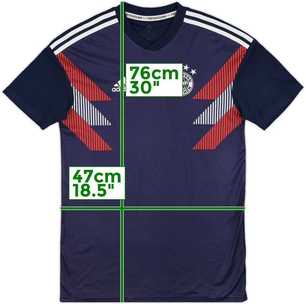2018-19 Bayern Munich adidas Training Shirt - 9/10 - (S)