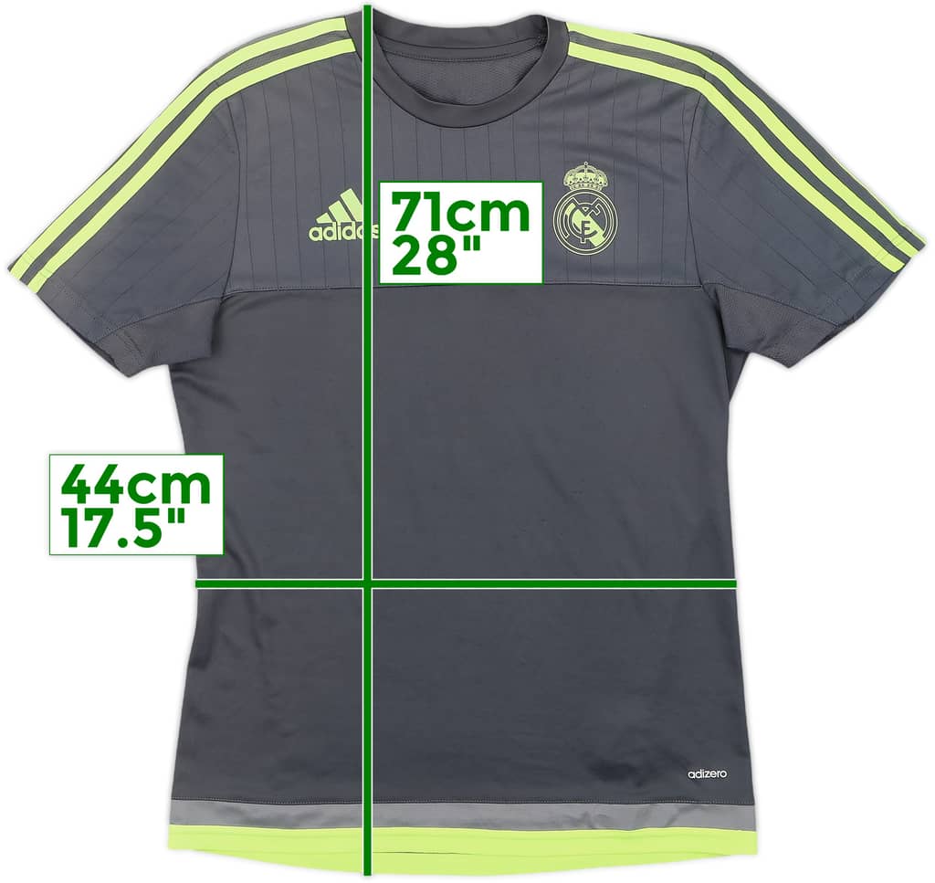 2015-16 Real Madrid adidas Training Shirt - 8/10 - (M)