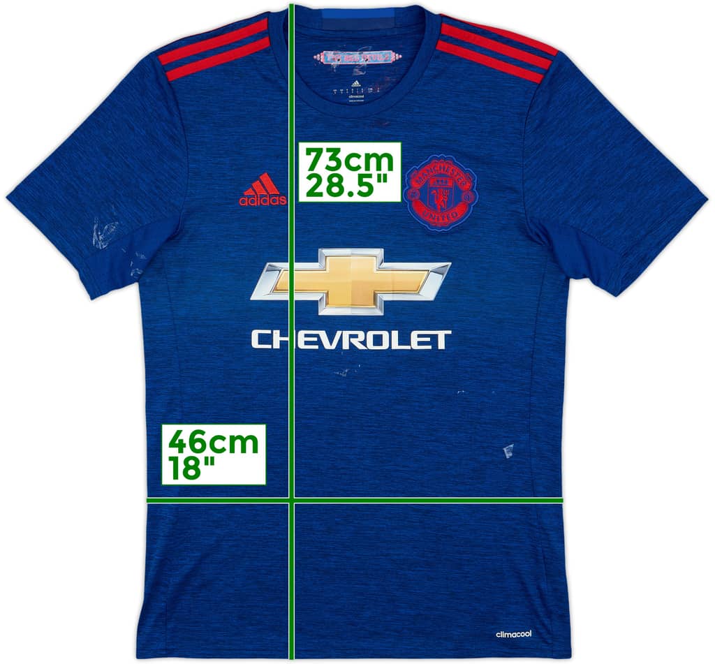 2016-17 Manchester United Away Shirt - 5/10 - (S)