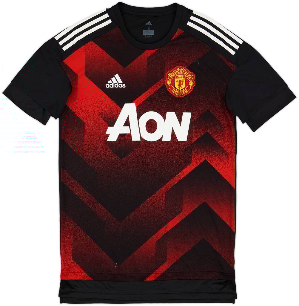 2017-18 Manchester United adidas Training Shirt - 7/10 - (S)