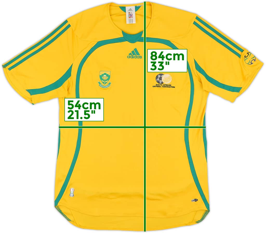 2006-09 South Africa Home Shirt - 8/10 - (XL)