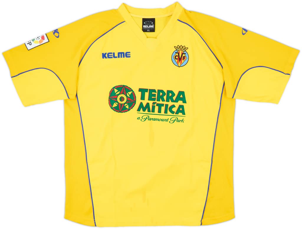 2003-04 Villarreal Home Shirt - 7/10 - (XL)